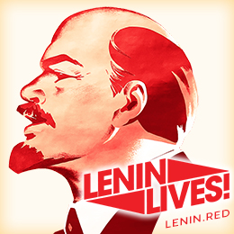 Lenin lives marxist com banner 1